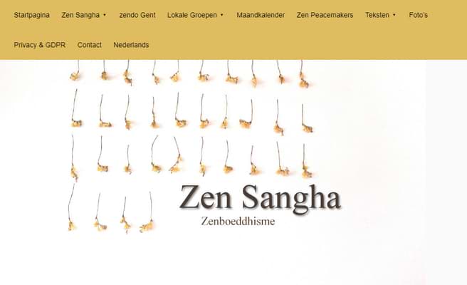 Zen Sangha Belgium - website